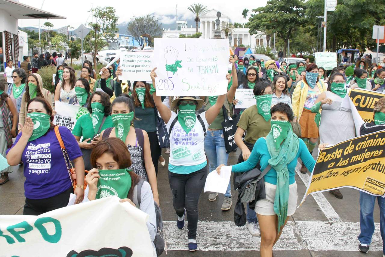 Marchan en CDMX por el aborto legal y voluntario. Noticias en tiempo real