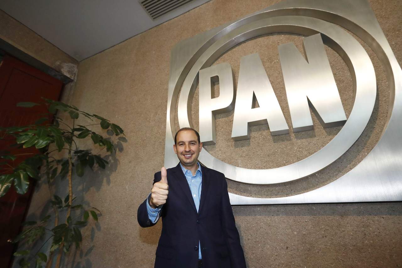 Se registra Marko Cortés como candidato a dirigir el PAN. Noticias en tiempo real