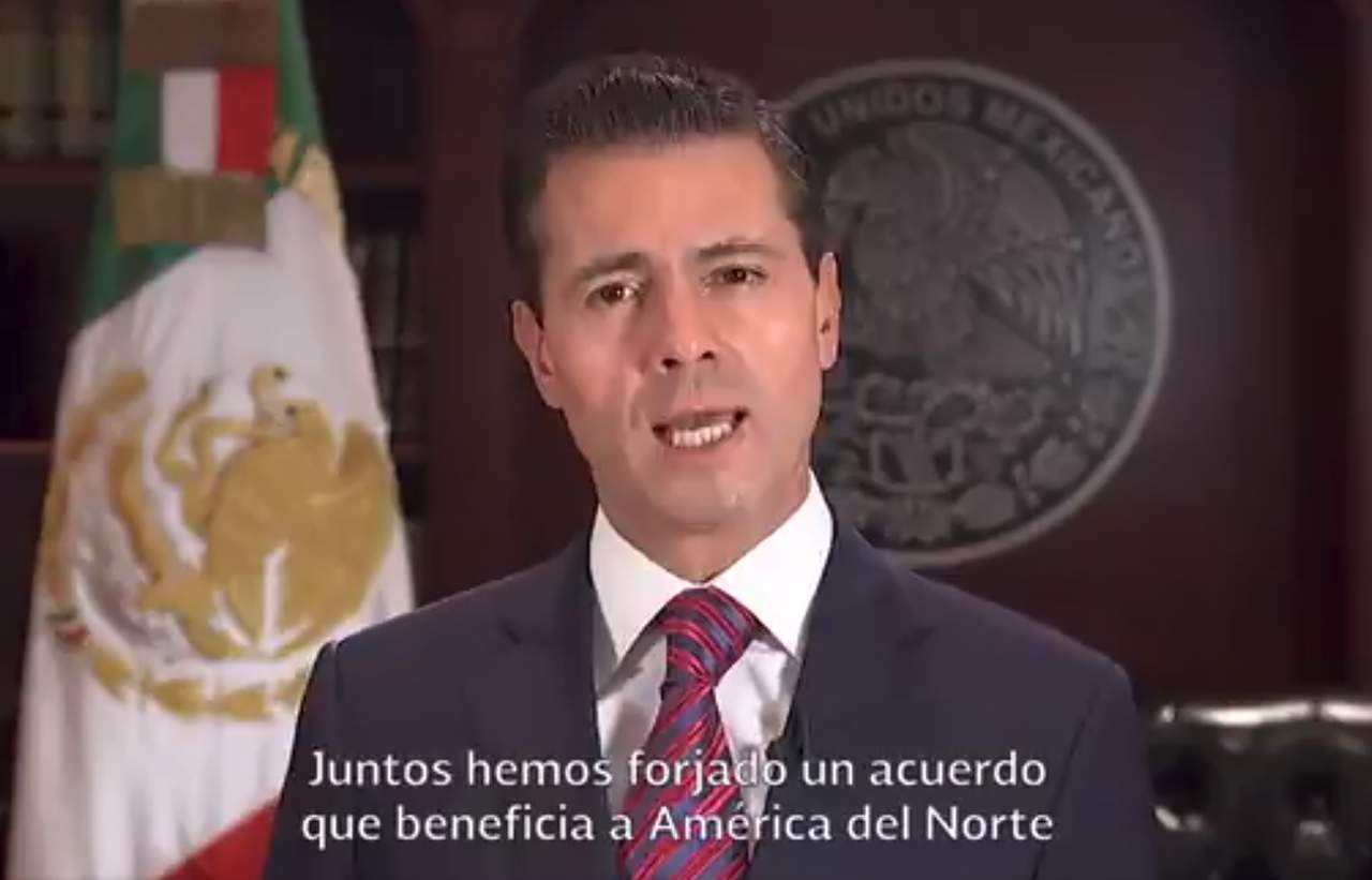 USMCA crea condiciones para que México siga creciendo: EPN. Noticias en tiempo real