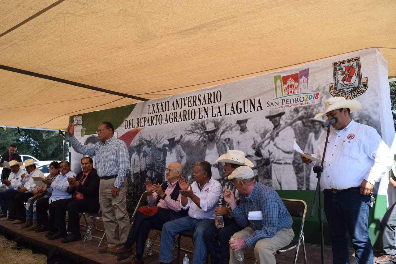 Desairan autoridades y dirigentes celebración del Reparto Agrario. Noticias en tiempo real