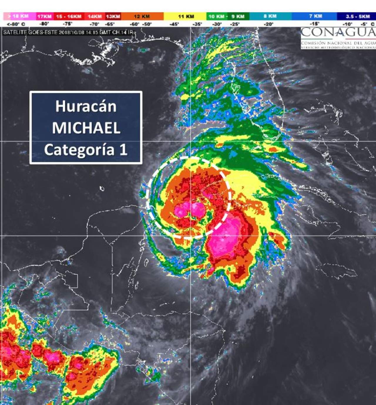 Michael se convierte en huracán rumbo a Florida. Noticias en tiempo real