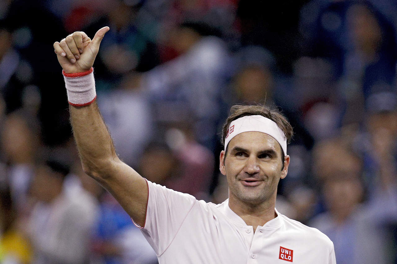 Roger Federer sigue avanzando en Shanghái. Noticias en tiempo real