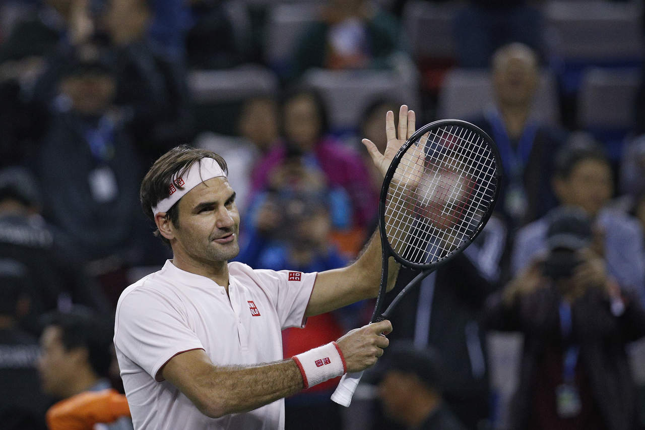Roger Federer avanza a cuartos en Shanghái. Noticias en tiempo real