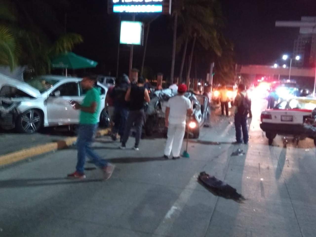Choque deja un muerto y siete heridos en Veracruz. Noticias en tiempo real