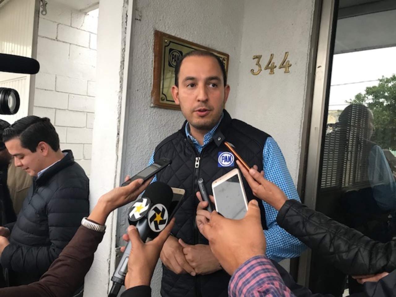 Marko Cortés visita Torreón en busca de la presidencia del PAN. Noticias en tiempo real