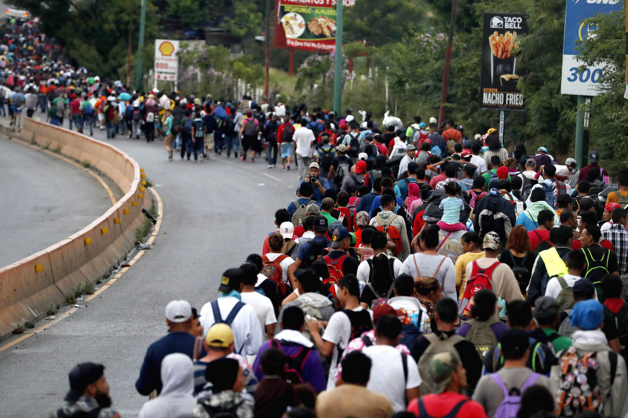 CNDH solicita medidas humanitarias a integrantes de Caravana. Noticias en tiempo real