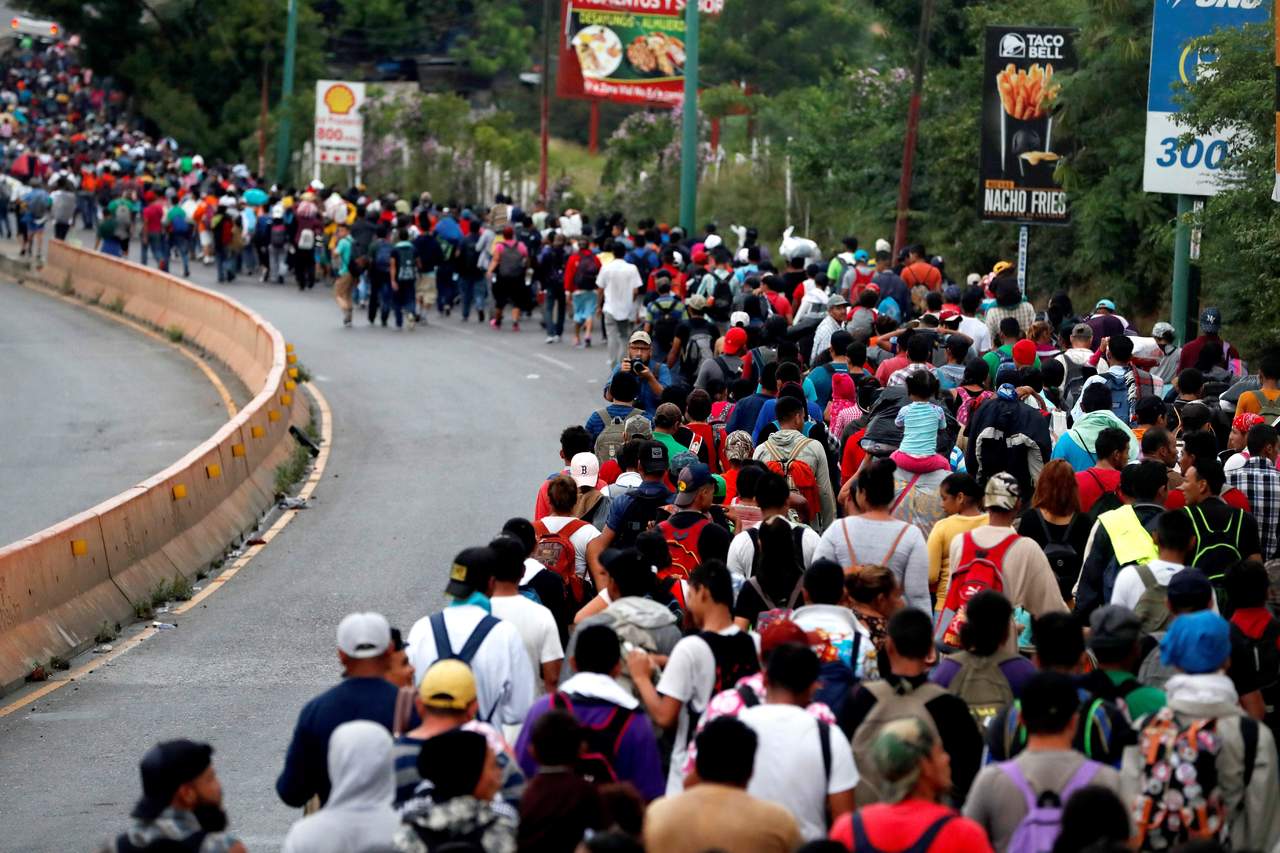 Resguardará Policía Federal caravana de hondureños. Noticias en tiempo real