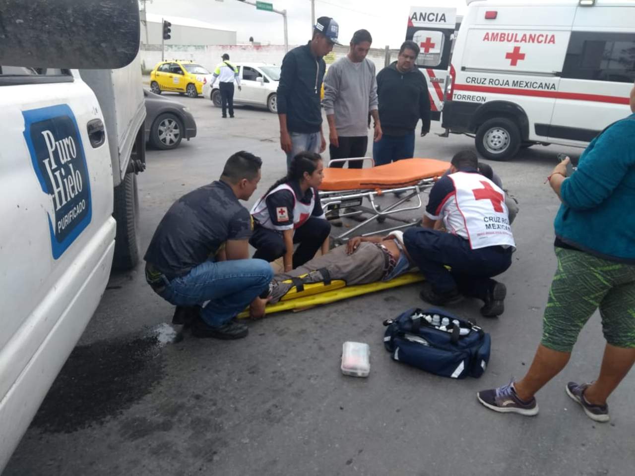 Camión atropella a joven en Torreón. Noticias en tiempo real