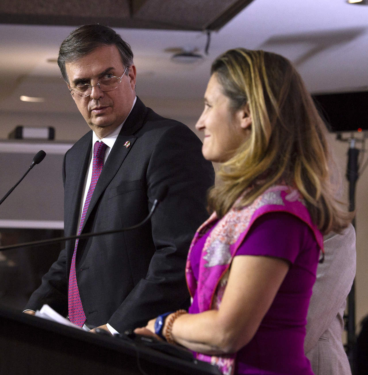 Expresa Ebrard deseo de estrechar lazos con Canadá. Noticias en tiempo real