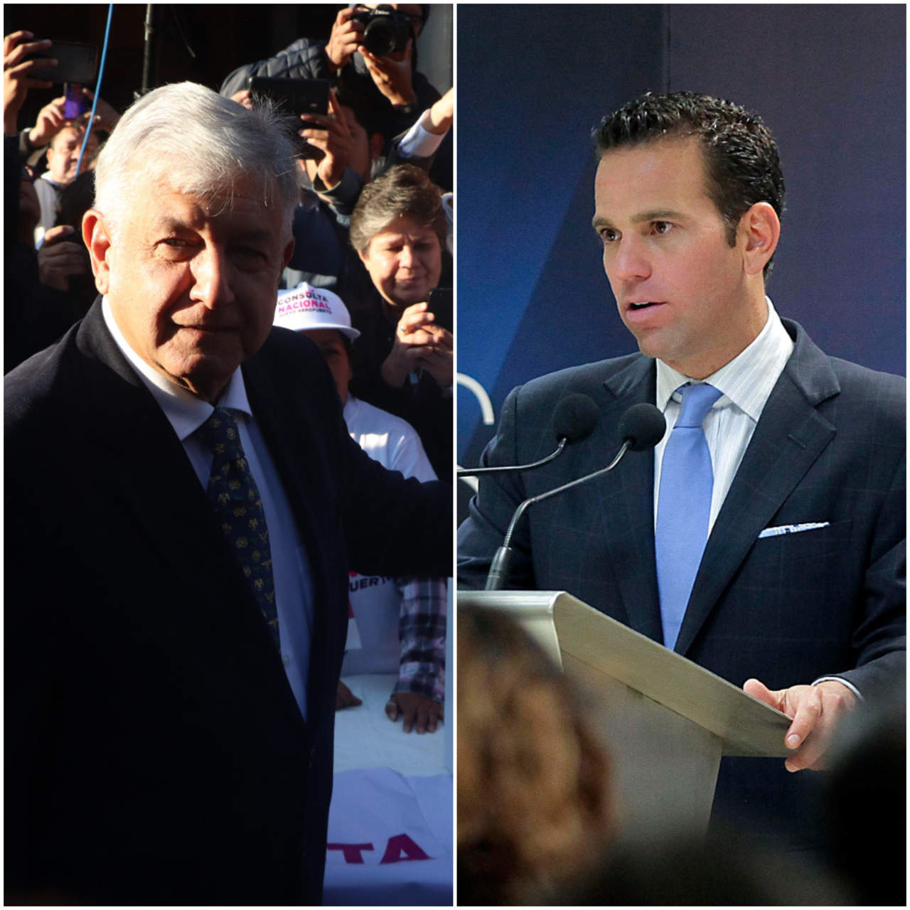 AMLO y Loret se confrontan por NAICM. Noticias en tiempo real