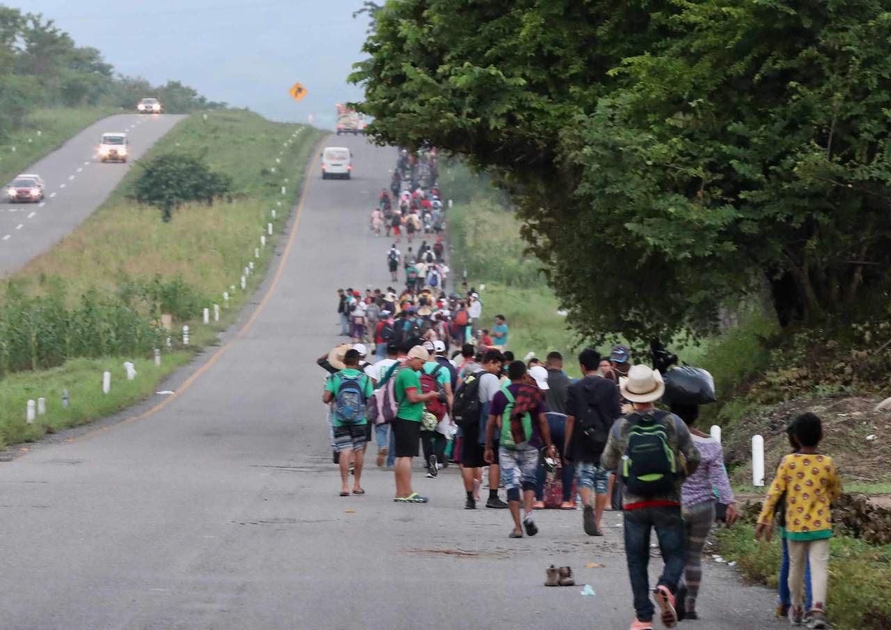Caravana equivale al número de migrantes que llegan cada año a Saltillo. Noticias en tiempo real