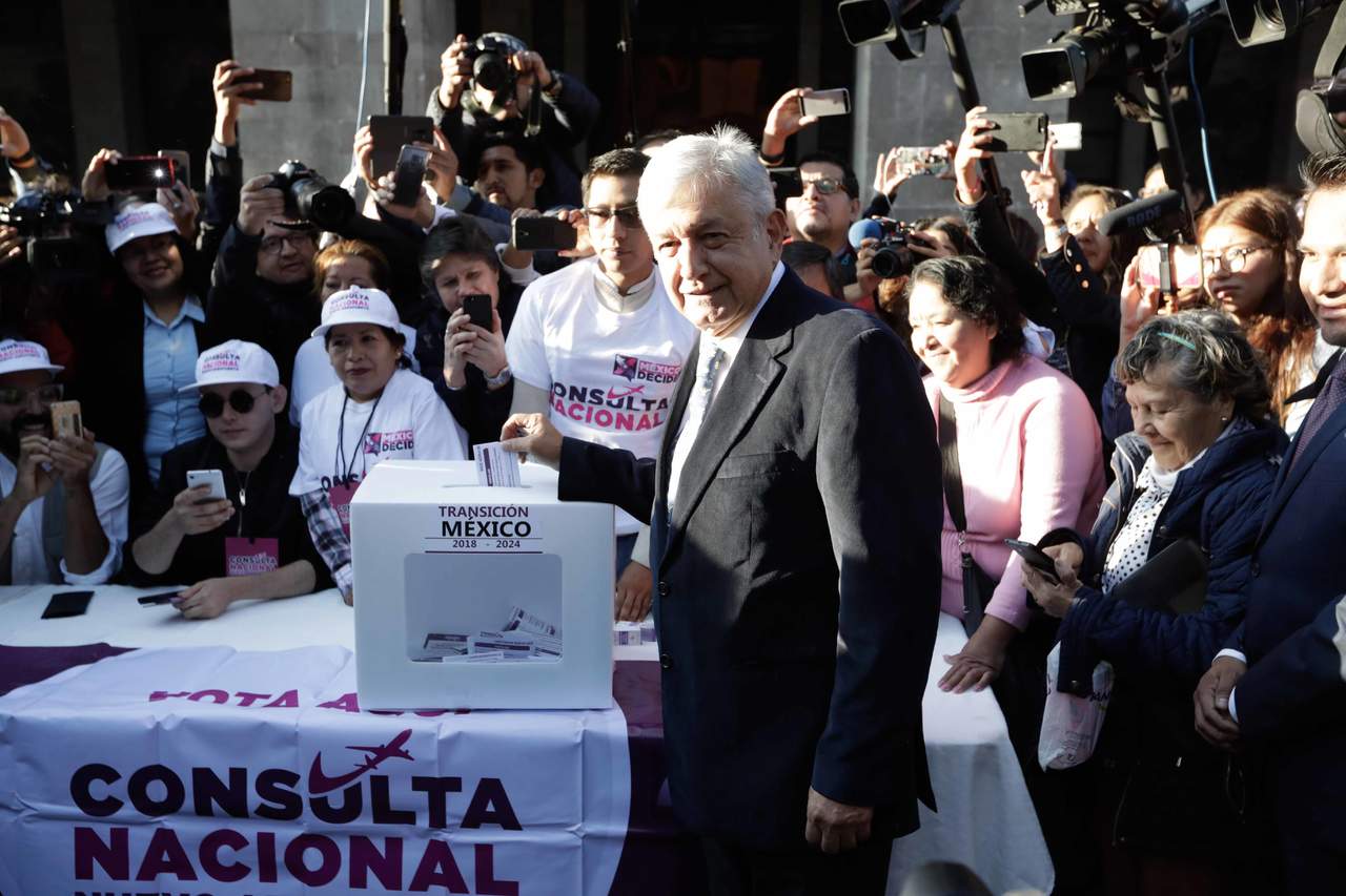 Participación en consulta, algo extraordinario, dice AMLO. Noticias en tiempo real