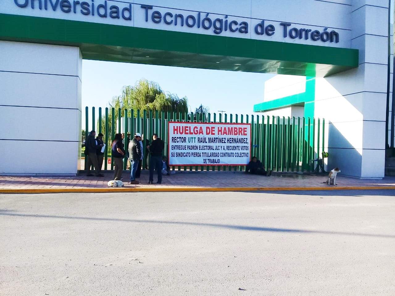 Trabajadores de UTT inician huelga de hambre. Noticias en tiempo real