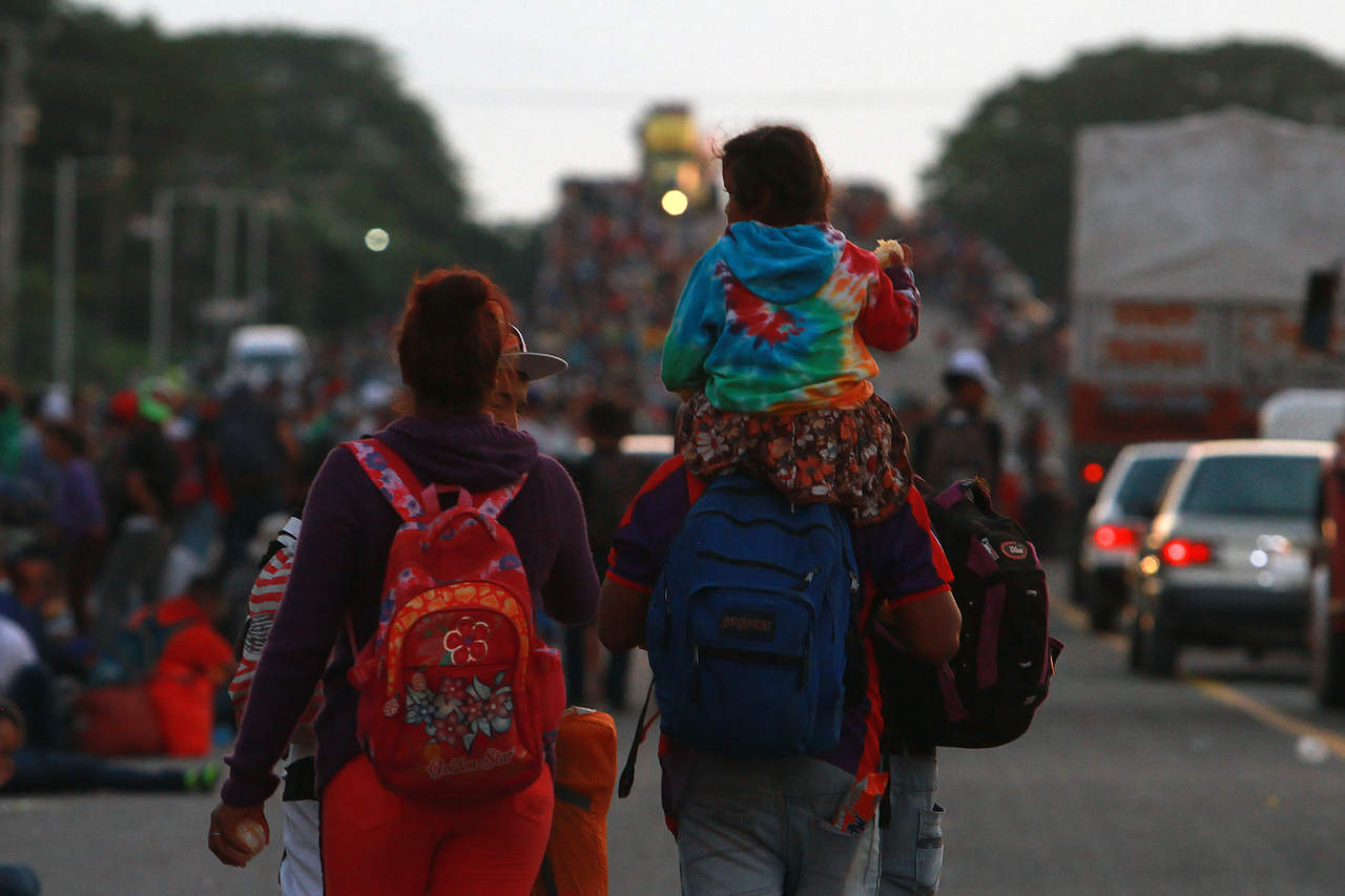 Integrantes de caravana piden apoyo a gobierno mexicano. Noticias en tiempo real