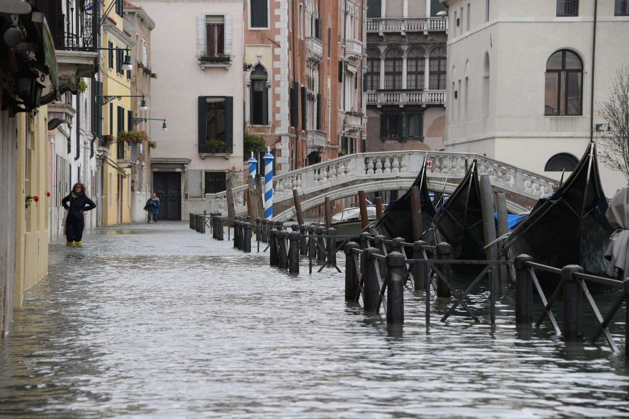 Inundaciones atípicas cubren un 70% de Venecia. Noticias en tiempo real