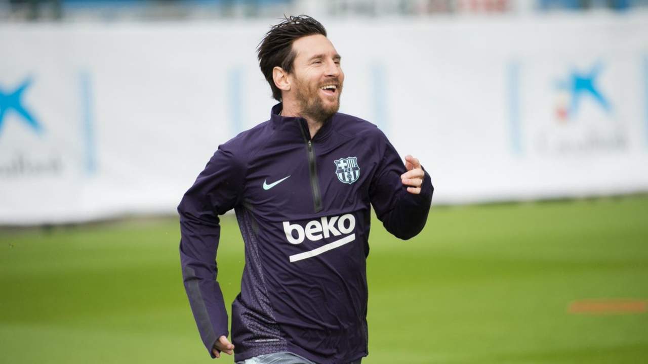Messi vuelve a los entrenamientos con Barcelona. Noticias en tiempo real