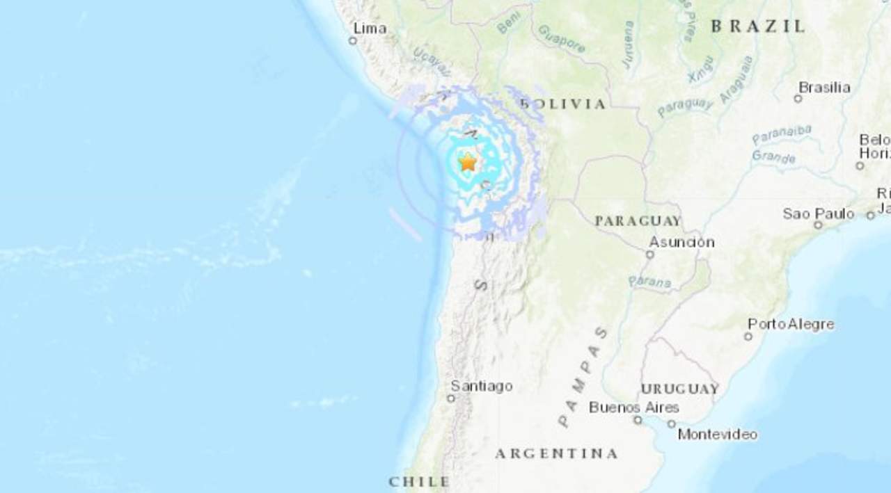 Sismo de magnitud 6.2 sacude el norte de Chile. Noticias en tiempo real