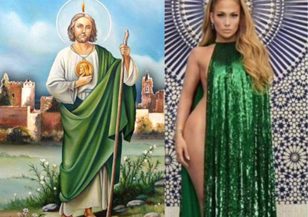 Comparan a J.Lo con San Judas y crean meme viral. Noticias en tiempo real