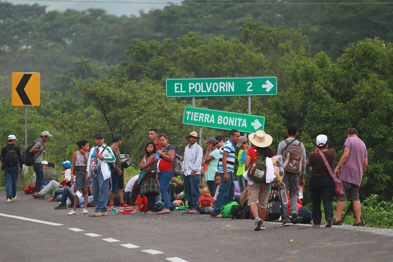 Caravana toma rumbo a Veracruz. Noticias en tiempo real