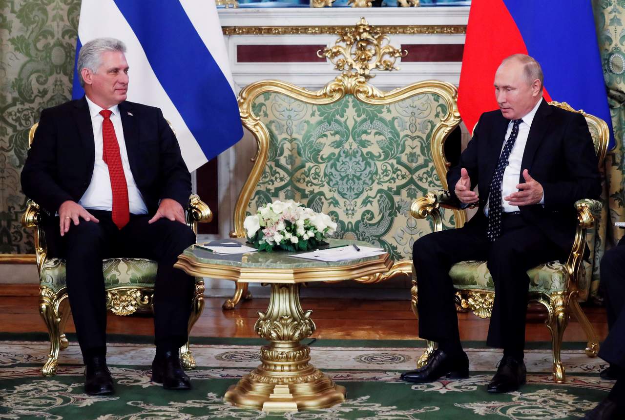 Putin recibe a Díaz-Canel en Moscú. Noticias en tiempo real