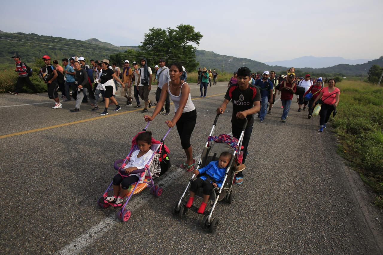 Reportan detención de integrantes de la caravana migrante en Chiapas. Noticias en tiempo real