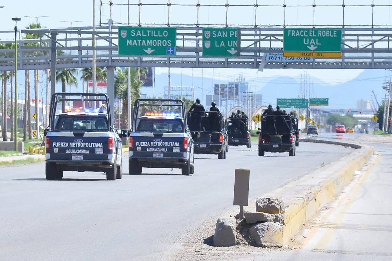 Detienen a cuatro asaltanes que huían de Gómez Palacio. Noticias en tiempo real