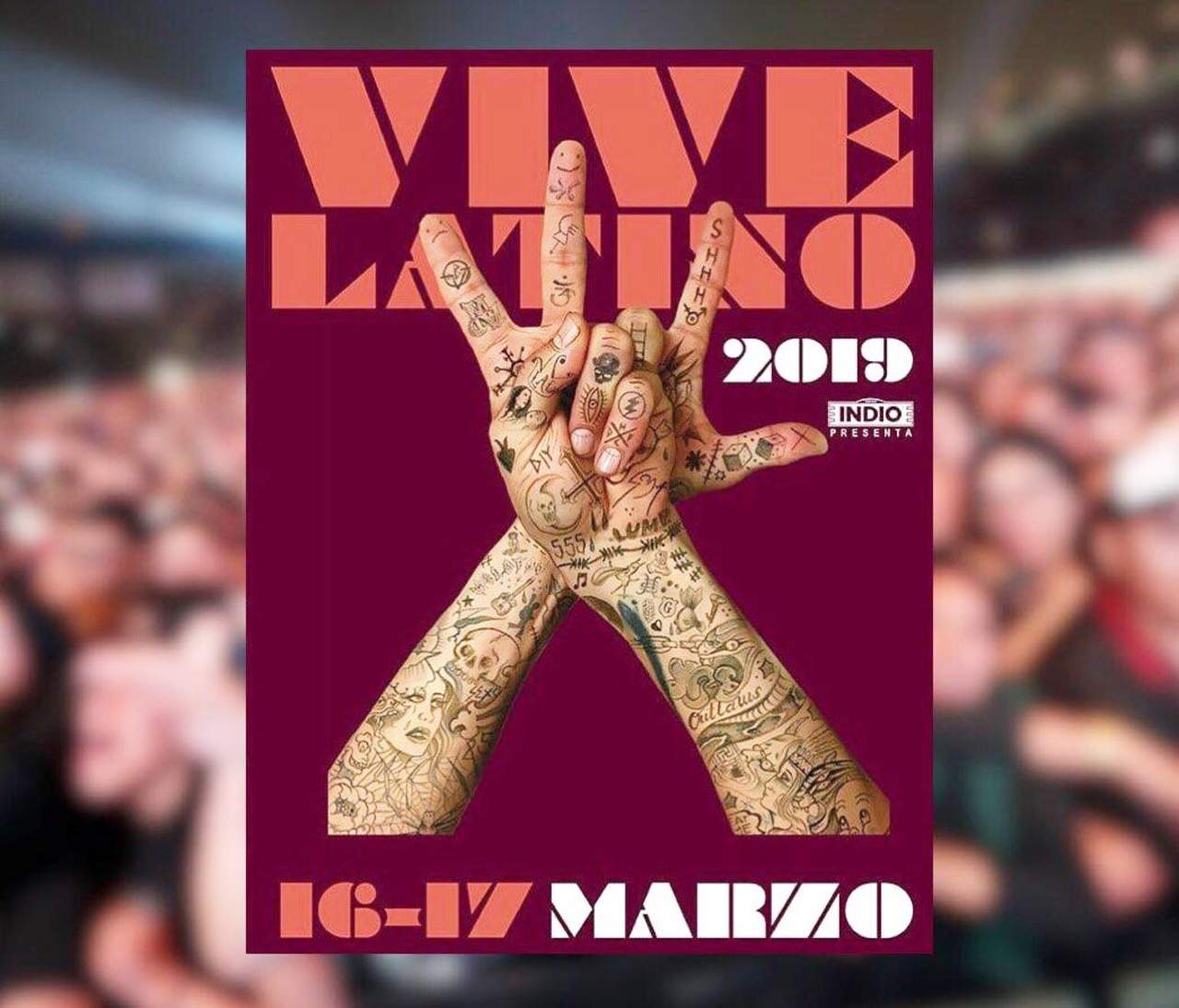 Circula supuesto cartel del Vive Latino 2019. Noticias en tiempo real