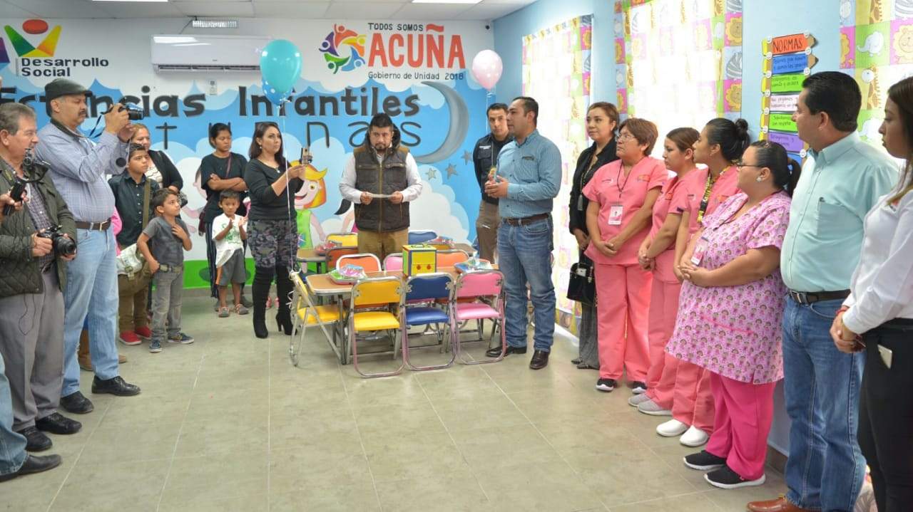 Muestran servicio de estancia infantil en Acuña. Noticias en tiempo real
