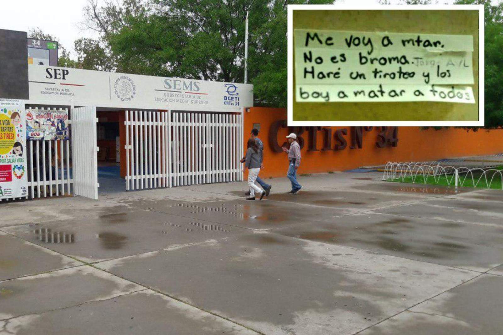 Suspenden clases en escuela de Piedras Negras por amenaza de tiroteo. Noticias en tiempo real