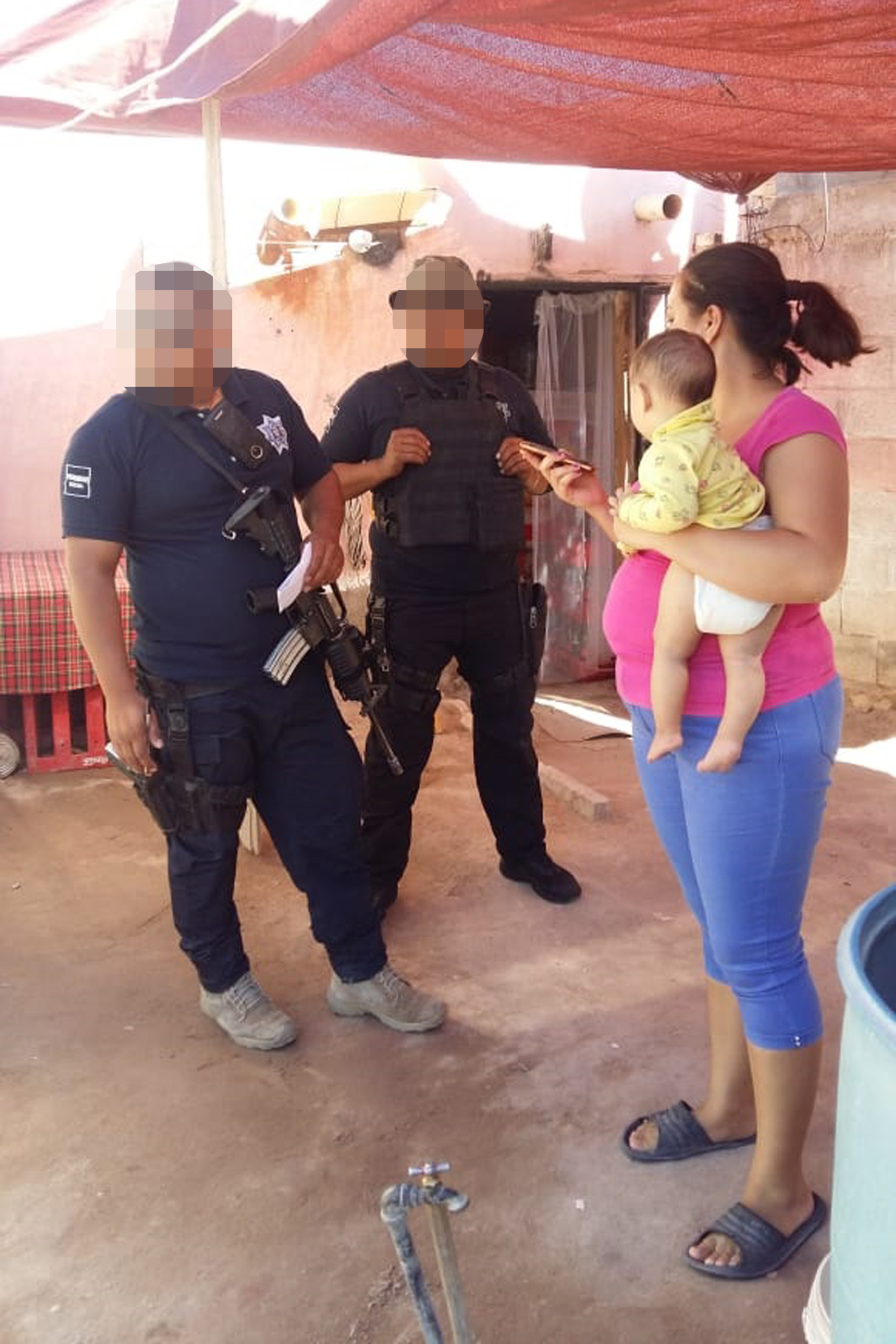 Policías evitan extorsión en Gómez. Noticias en tiempo real