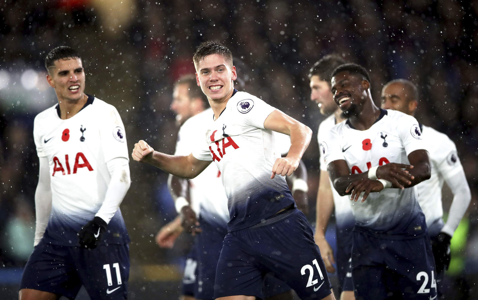 Tottenham won a win against Crystal Palace in the Premier League