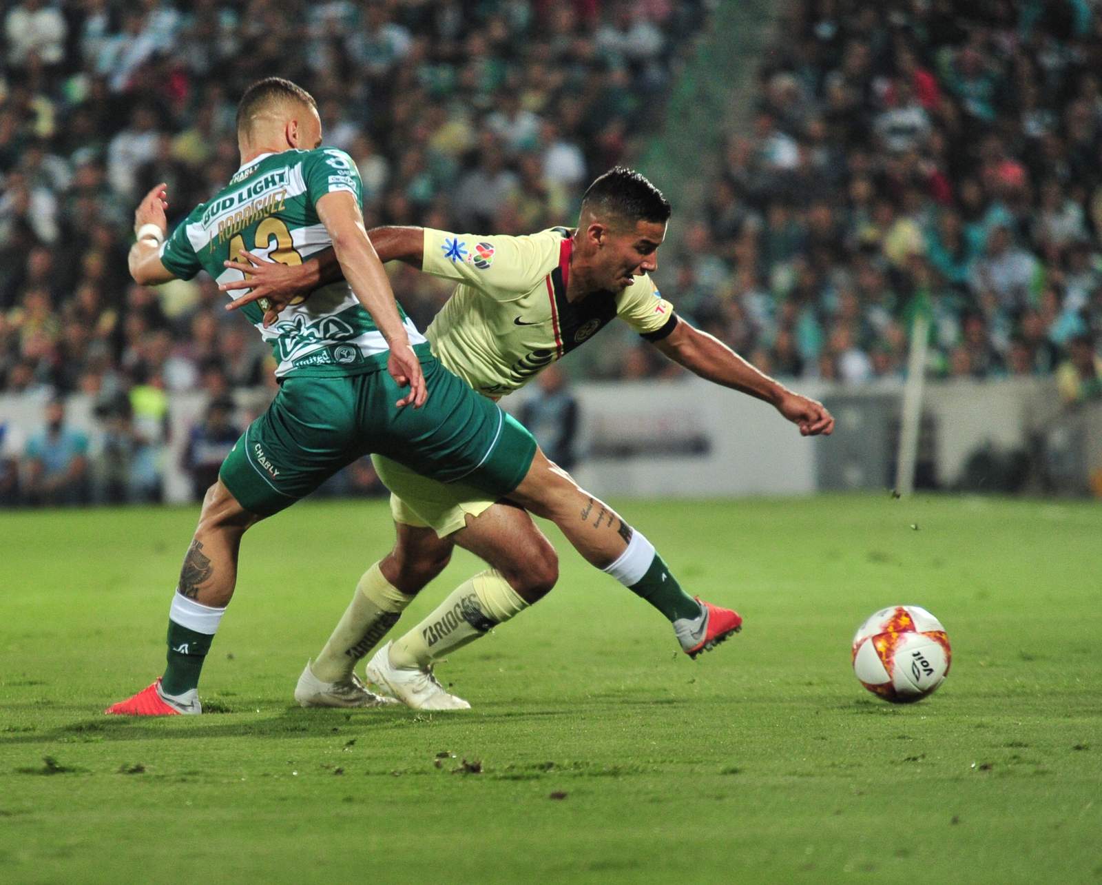 Así se vivió el encuentro Santos vs América, El Siglo de Torreón