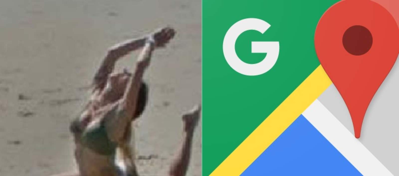Google Maps capta a mujer en comprometedora posición. Noticias en tiempo real