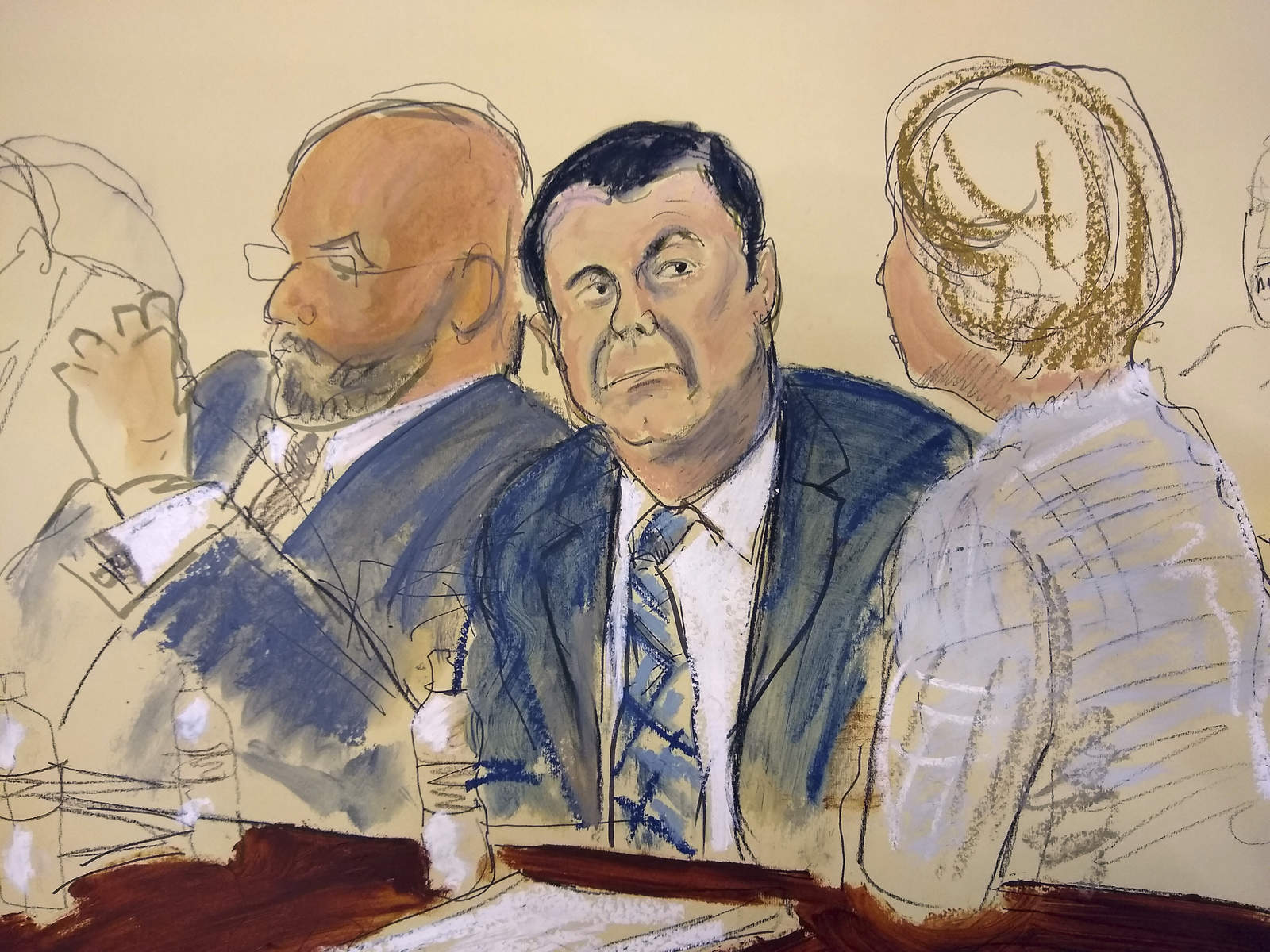 Juez ordena limitar preguntas de la defensa en juicio del Chapo. Noticias en tiempo real