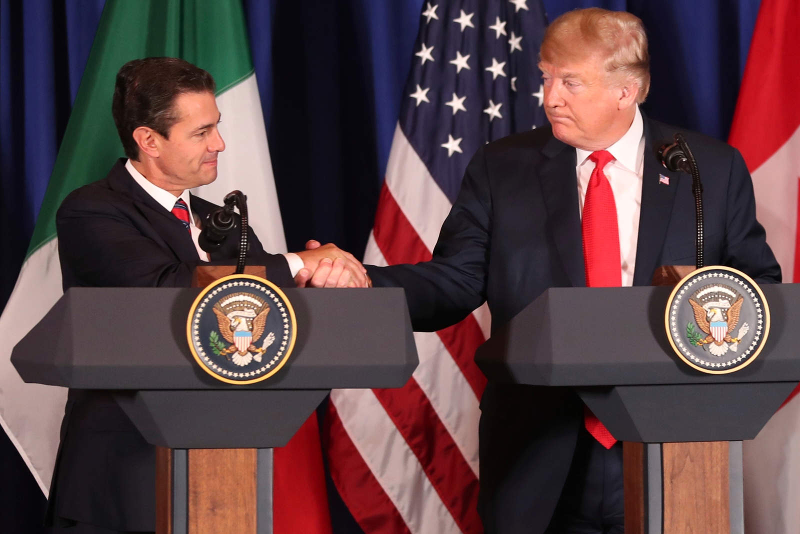 Felicita Trump a Peña Nieto y confía en buena relación con AMLO. Noticias en tiempo real