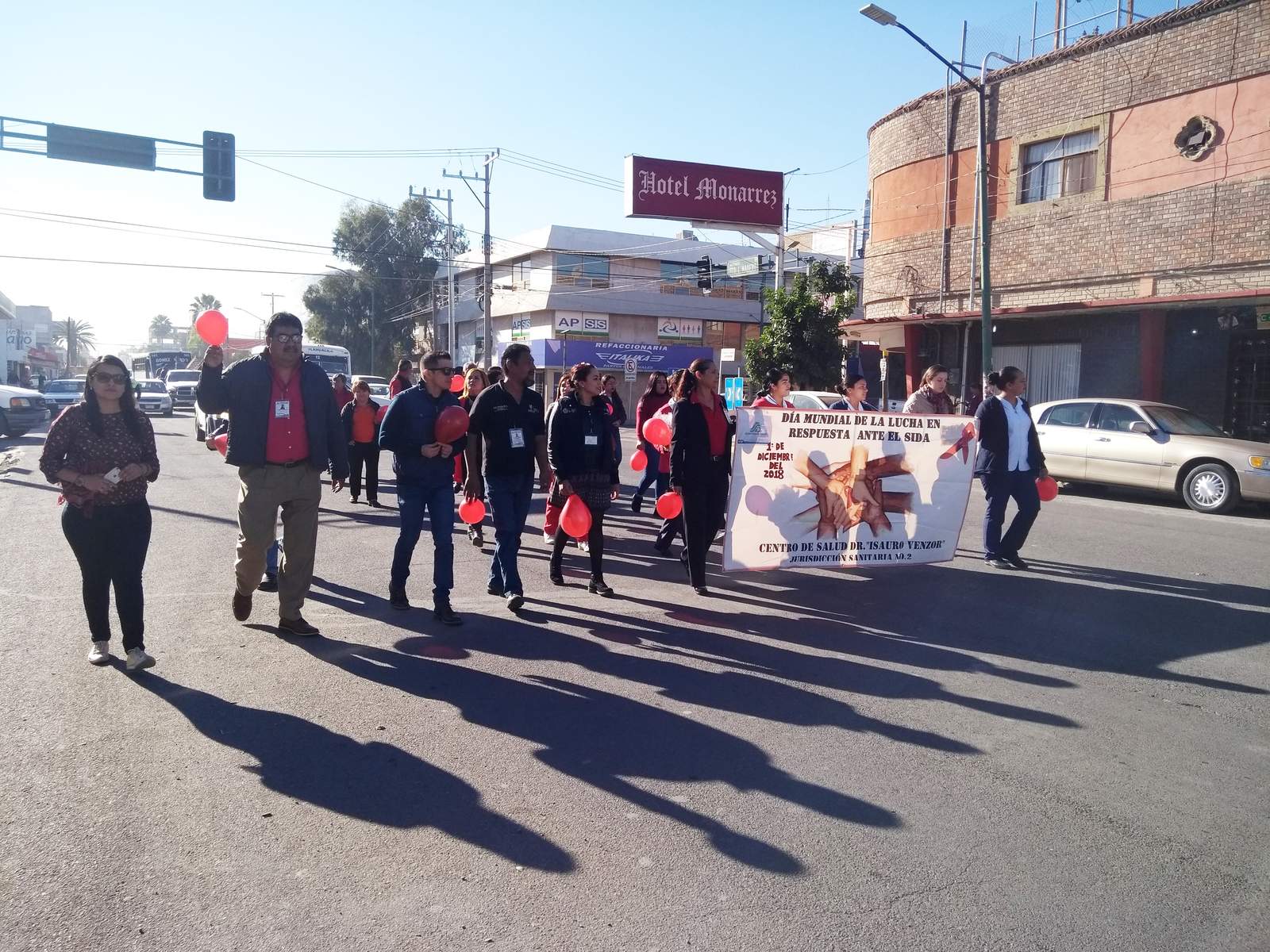 Marchan contra el VIH y Sida en Gómez Palacio. Noticias en tiempo real