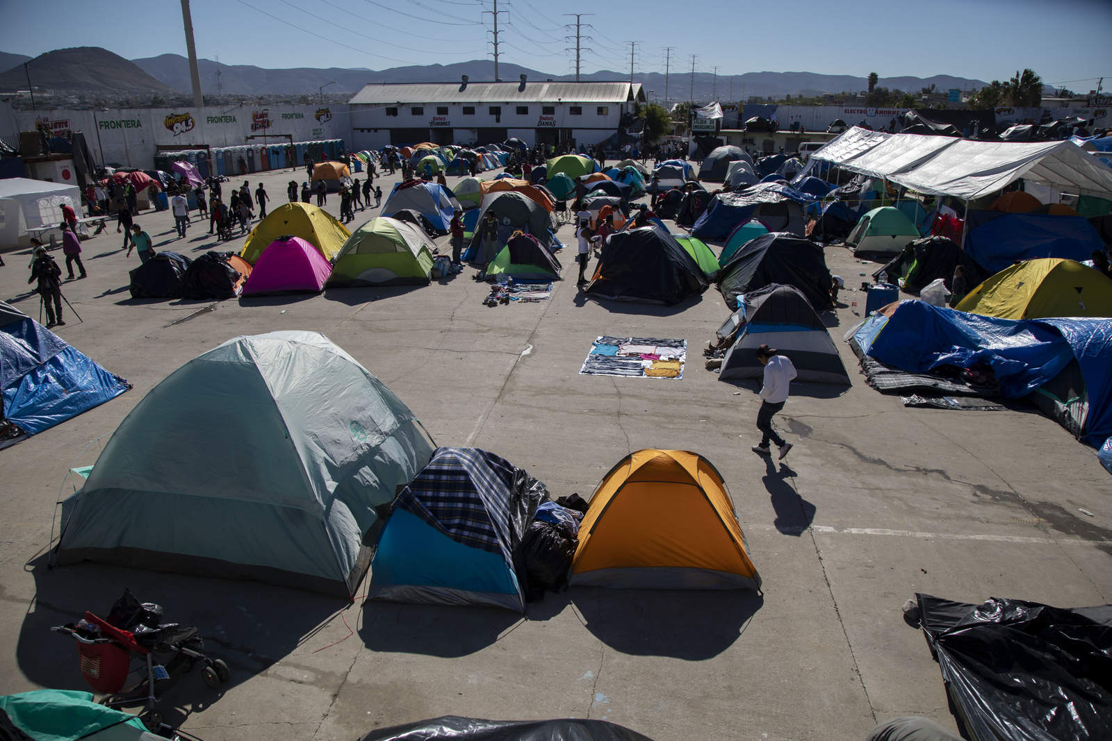 Gobierno tiene bien ubicados a 5,500 migrantes en Tijuana. Noticias en tiempo real