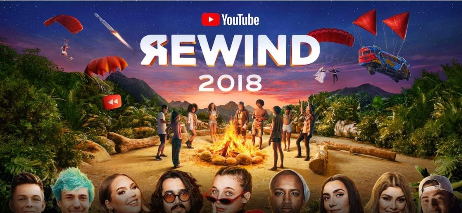 YouTube lanza su Rewind del 2018. Noticias en tiempo real