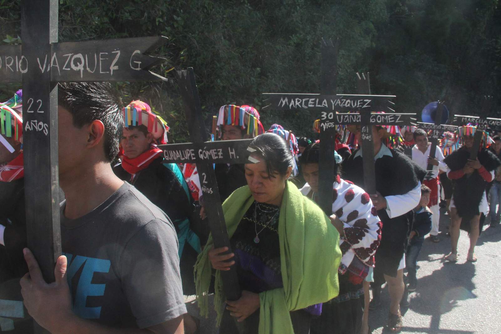 Indígenas piden justicia para sobrevivientes de matanza de Acteal. Noticias en tiempo real