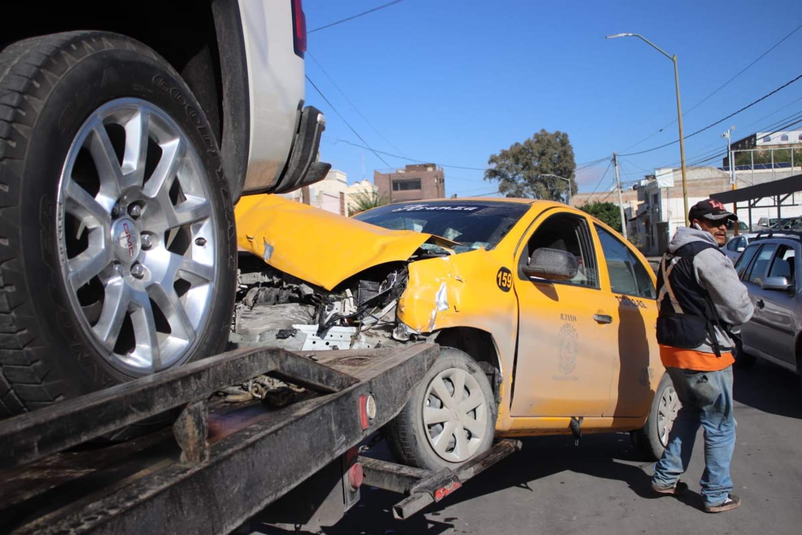 Choque en centro de Torreón deja un lesionado. Noticias en tiempo real