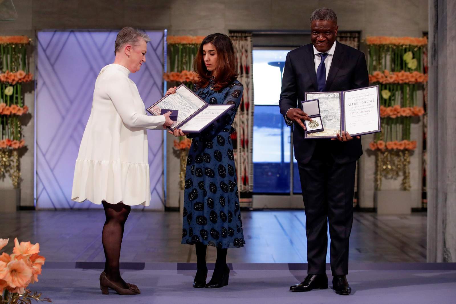 Premios Nobel de la Paz piden acciones contra abusos sexuales. Noticias en tiempo real