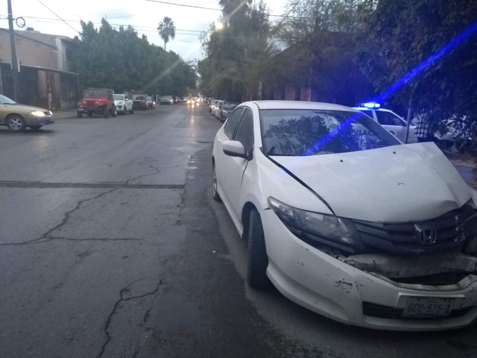 Accidente deja una mujer lesionada en Gómez Palacio. Noticias en tiempo real