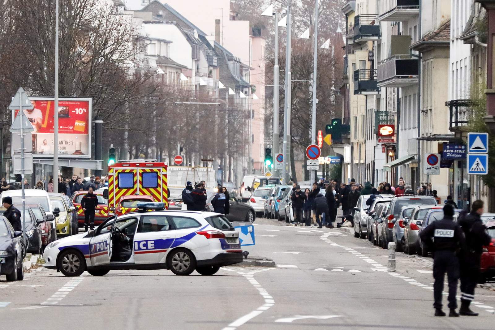 Policía francesa abate a presunto autor de atentado en Estrasburgo. Noticias en tiempo real