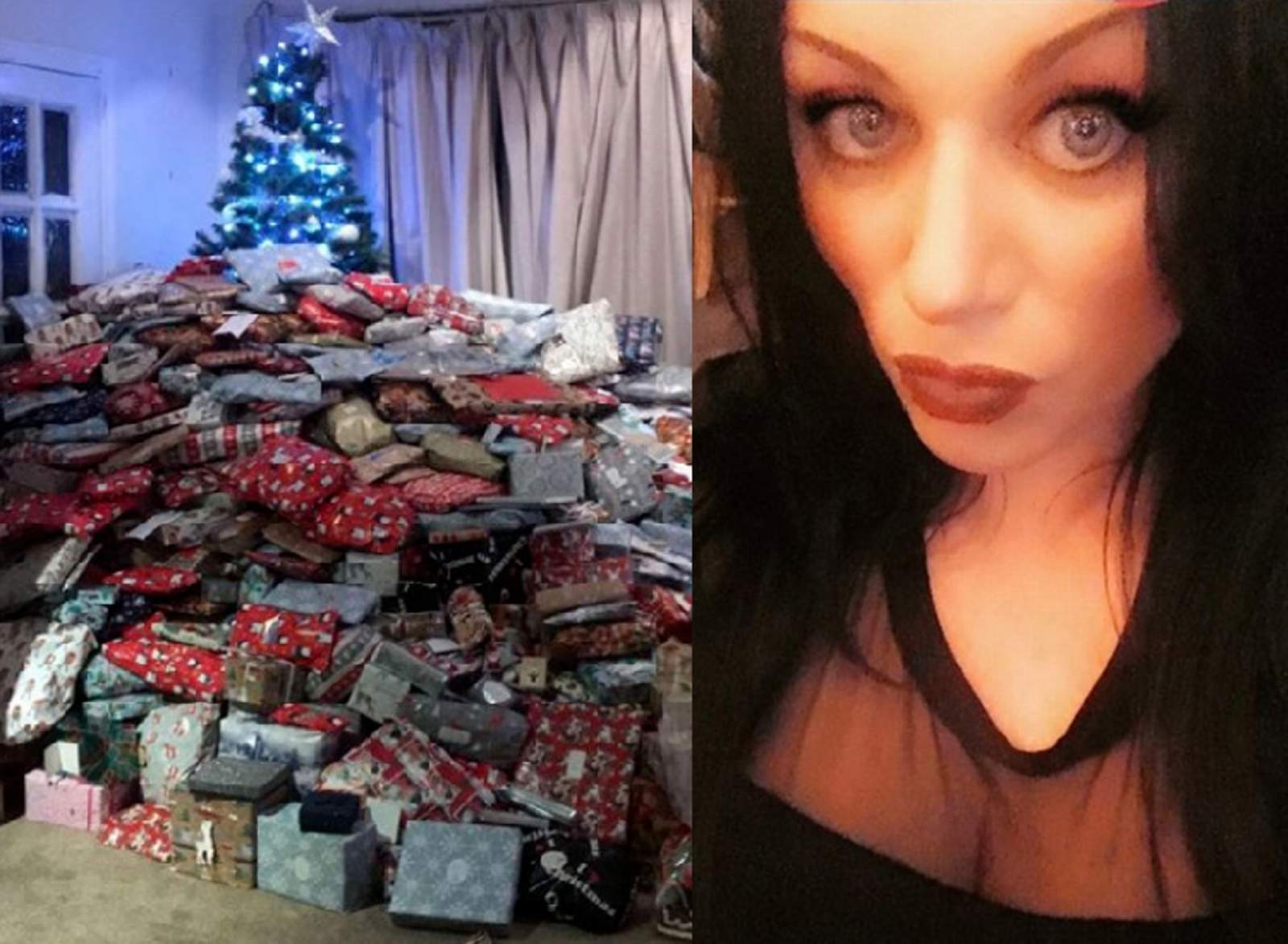 Mujer causa polémica con la foto de sus regalos navideños. Noticias en tiempo real