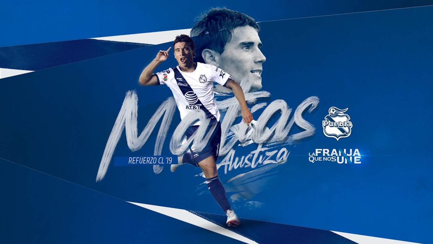 Regresa Matías Alustiza a Puebla para el Clausura 2019. Noticias en tiempo real
