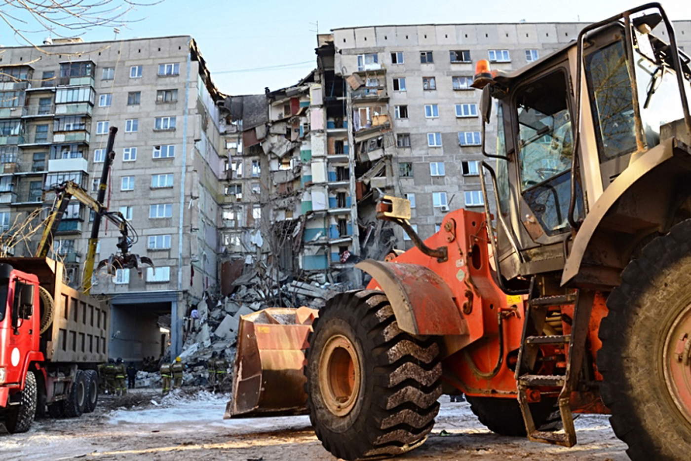 Visita Putin zona de derrumbe de edificio en Rusia. Noticias en tiempo real