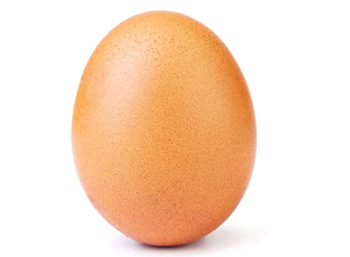 Un huevo se convierte en la imagen con más ‘me gusta’ de Instagram. Noticias en tiempo real