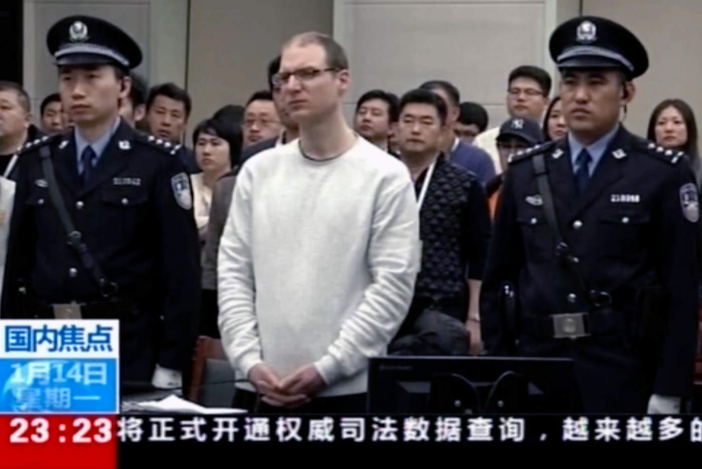 China condena a muerte por tráfico de drogas a un canadiense. Noticias en tiempo real