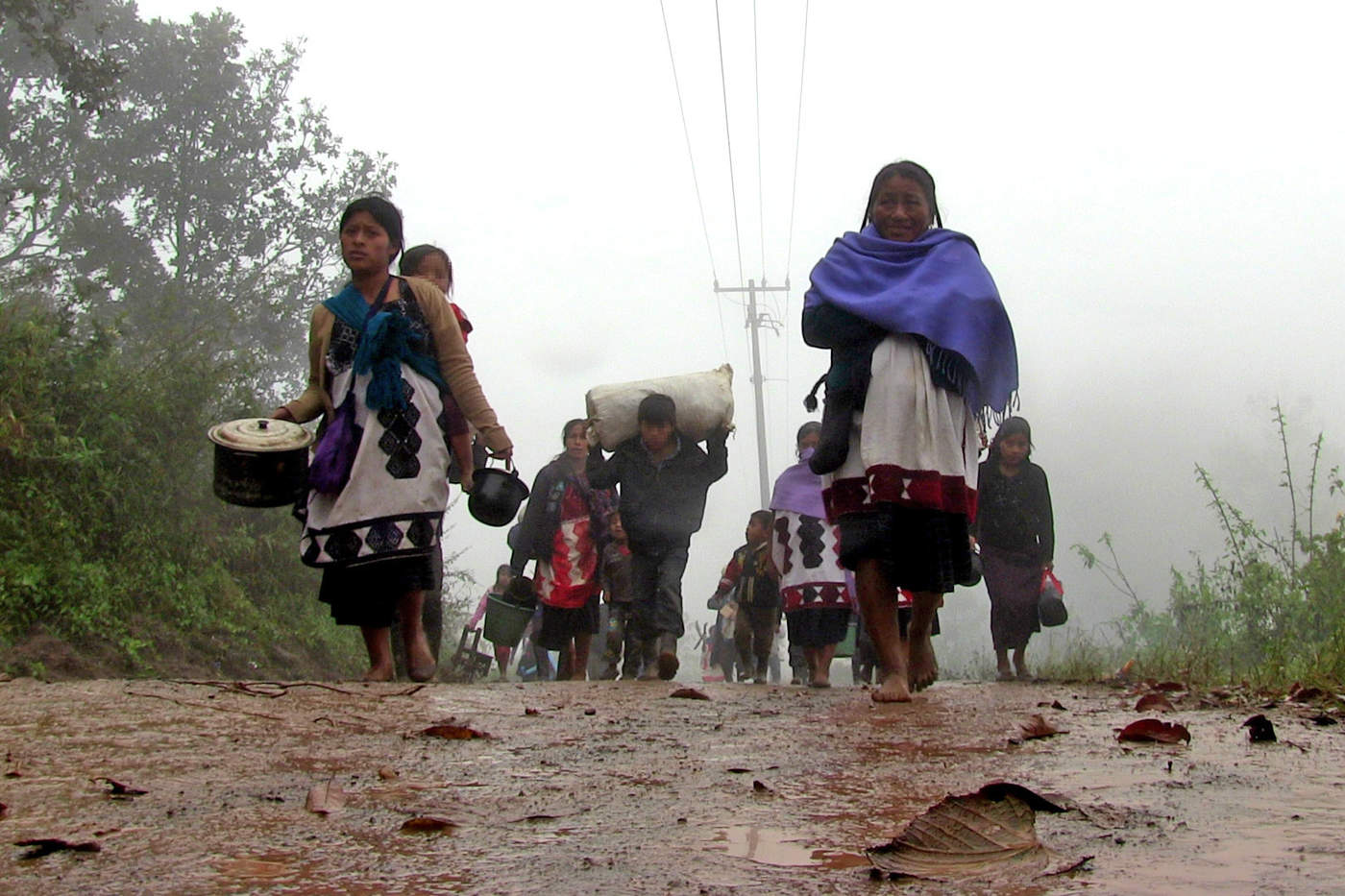 Llama CNDH a atender a indígenas desplazados en Chiapas. Noticias en tiempo real