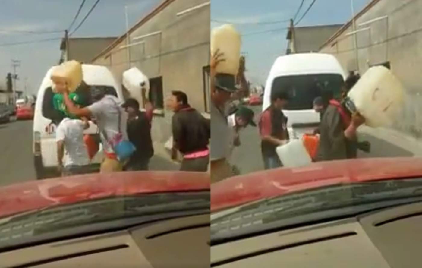 VIRAL: Bailan Payaso de Rodeo en fila de gasolinera. Noticias en tiempo real